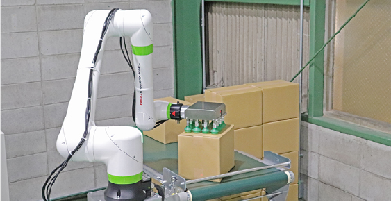 お客様の生産現場に最適なロボットシステムを提供。