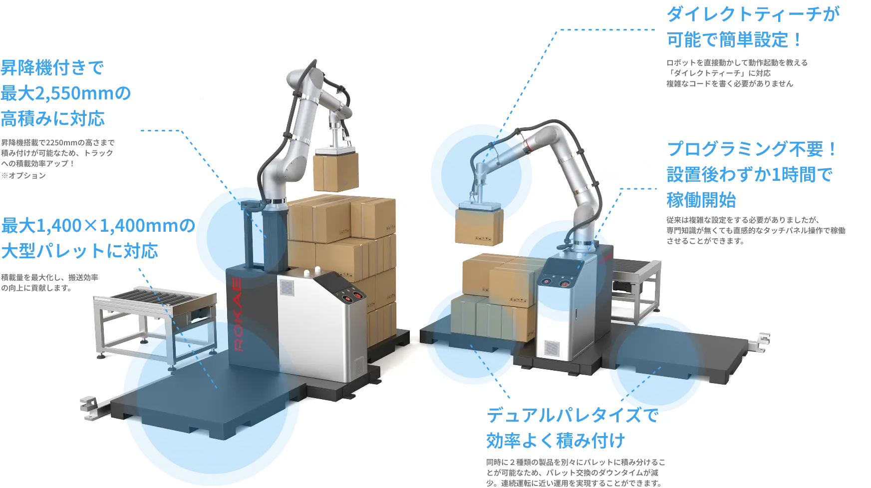ROKAEロボット詳細
