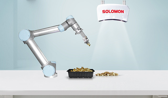 協働ロボット用 3DビジョンのSOLOMON（ソロモン）｜AccuPick 3D ビンピッキングをスマートに実行