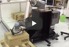 協働ロボット用 3DビジョンのSOLOMON（ソロモン）｜パッケージング＆物流 バラ積みされた箱のピッキングとソート
