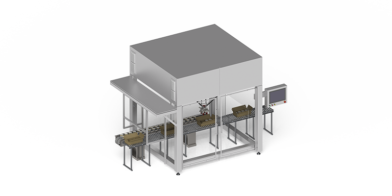 カップアイスの段ボール詰め2